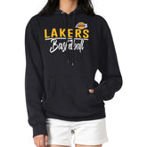 NBA - Los Angeles Lakers G-III 4Her by Carl Banks Women's Graphics Fleece Pullover Hoodie - Black