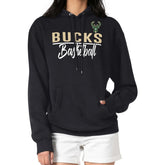 NBA - Milwaukee Bucks G-III 4Her by Carl Banks Women's Graphics Fleece Pullover Hoodie - Black