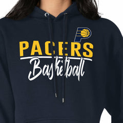 NBA - Indiana Pacers G-III 4Her by Carl Banks Women's Graphics Fleece Pullover Hoodie - Navy