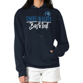 NBA - Minnesota Timberwolves G-III 4Her by Carl Banks Women's Graphics Fleece Pullover Hoodie - Navy