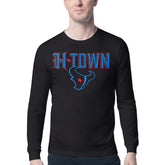 Houston Texans Starter H-Town Graphic Long Sleeve T-Shirt Black - NFL