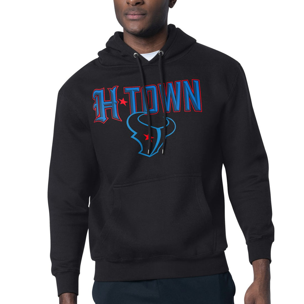 Houston Texans Starter H-Town Graphic Fleece Pullover Hoodie Black - NFL
