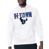 Houston Texans Starter H-Town Graphic Fleece Pullover Hoodie White - NFL