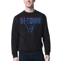 Houston Texans Starter H-Town Graphic Fleece Pullover Sweatshirt Black - NFL