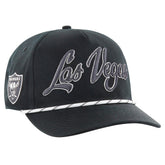 Las Vegas Raiders '47 Overhand Speckle Hitch Adjustable Hat Black - 47 brand