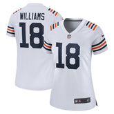 Caleb Williams Chicago Bears Women's 2nd Alternate Game Player Jersey White - Nike