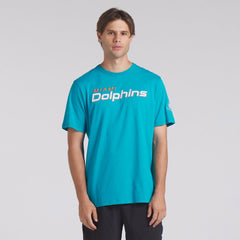 Miami Dolphins Option Route Legacy T-Shirt Aqua - Fanatics