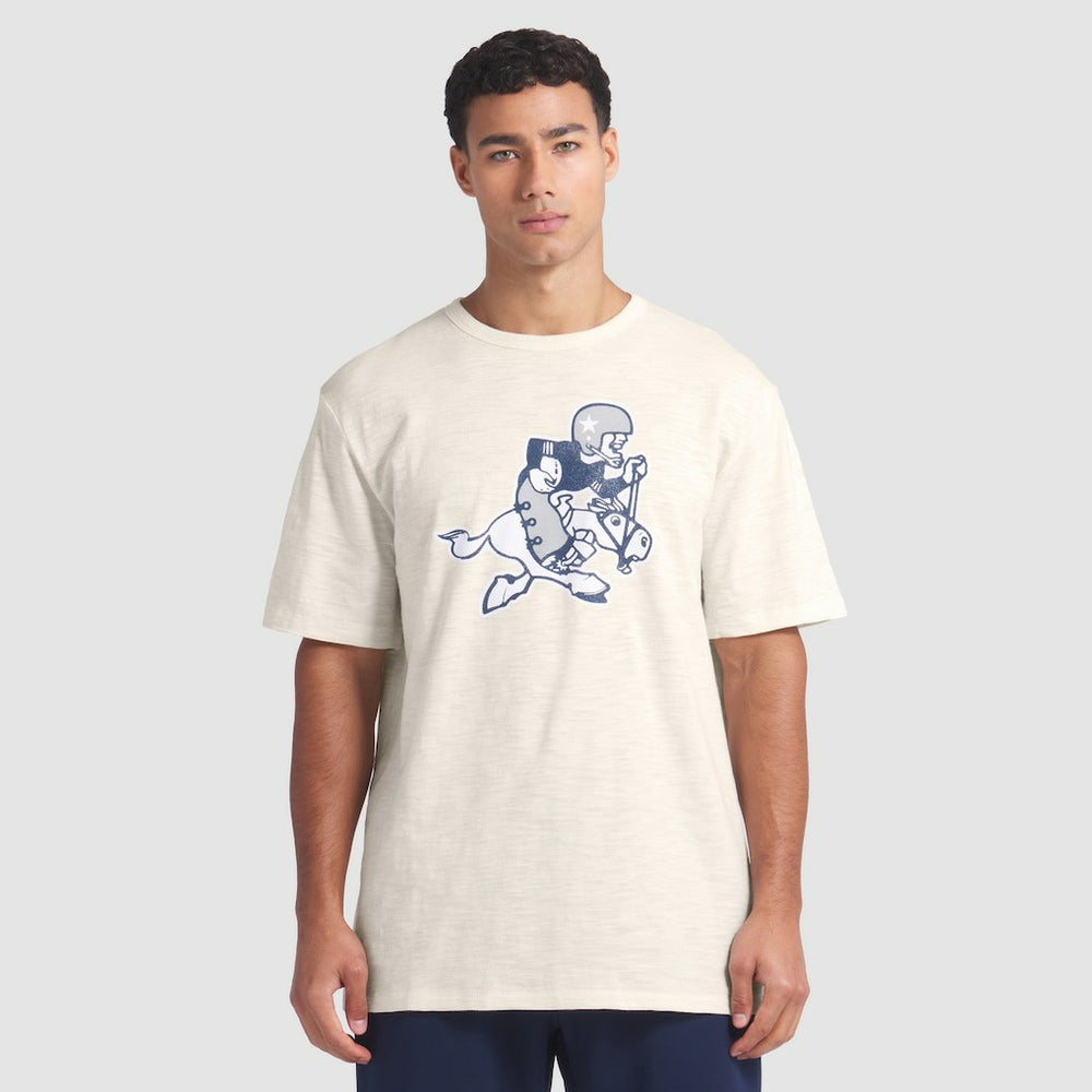 Dallas Cowboys Slub T-Shirt Cream - Fanatics
