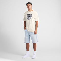 Las Vegas Raiders Slub T-Shirt Cream - Fanatics