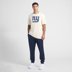 New York Giants Slub T-Shirt Cream - Fanatics