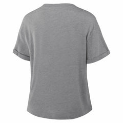 Green Bay Packers Women's Swing Pass Tri-Blend Boxy T-Shirt Heather Gray - Fanatics