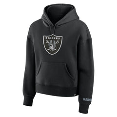 Las Vegas Raiders Women's Legacy Fleece Pullover Hoodie Black - Fanatics