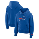Buffalo Bills Women's Legacy Fleece Pullover Hoodie Royal - Fanatics