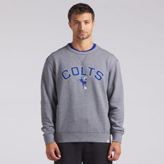 Indianapolis Colts Loop Terry Pullover Sweatshirt Heather Gray - Fanatics