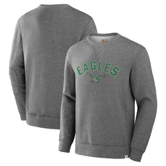 Philadelphia Eagles Loop Terry Pullover Sweatshirt Heather Gray - Fanatics