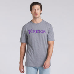 Minnesota Vikings Pass Rush Tri-Blend T-Shirt Heather Gray - Fanatics