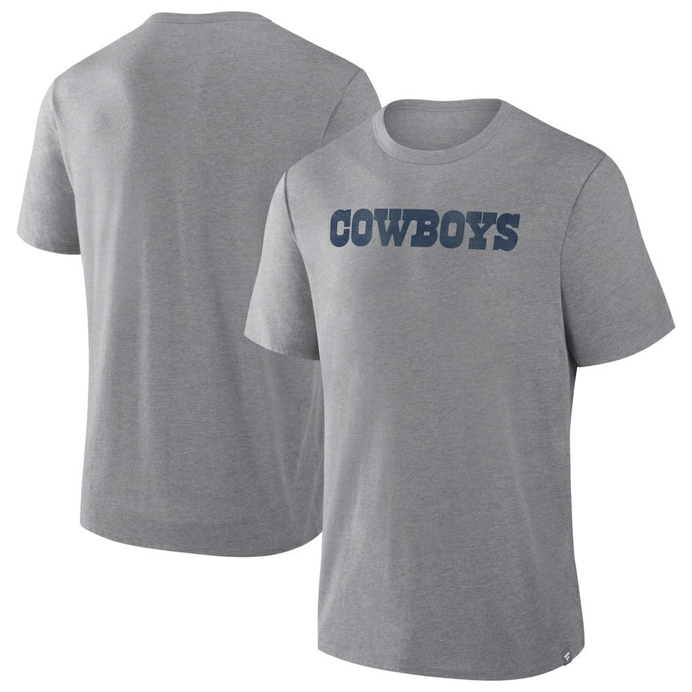 Dallas Cowboys Pass Rush Tri-Blend T-Shirt Heather Gray - Fanatics