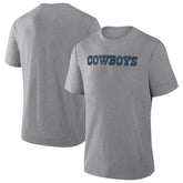 Dallas Cowboys Pass Rush Tri-Blend T-Shirt Heather Gray - Fanatics