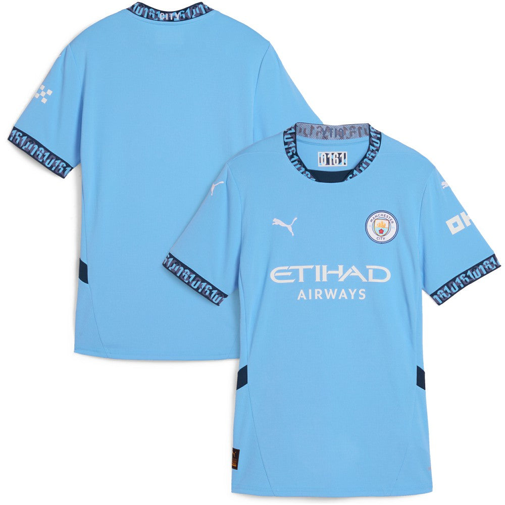 Puma Manchester City Women's 2024/25 Home Replica Jerseys - Light Blue