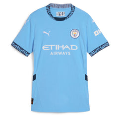 Puma Manchester City Women's 2024/25 Home Replica Jerseys - Light Blue