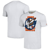 Rome Odunze Chicago Bears Homage Unisex Caricature Player Tri-Blend T-Shirt Ash - NFL