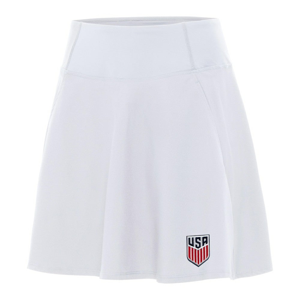 USMNT Antigua Women's Chip Skort - White