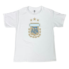 Argentina National Team 1863FC Youth Badge T-Shirts - White