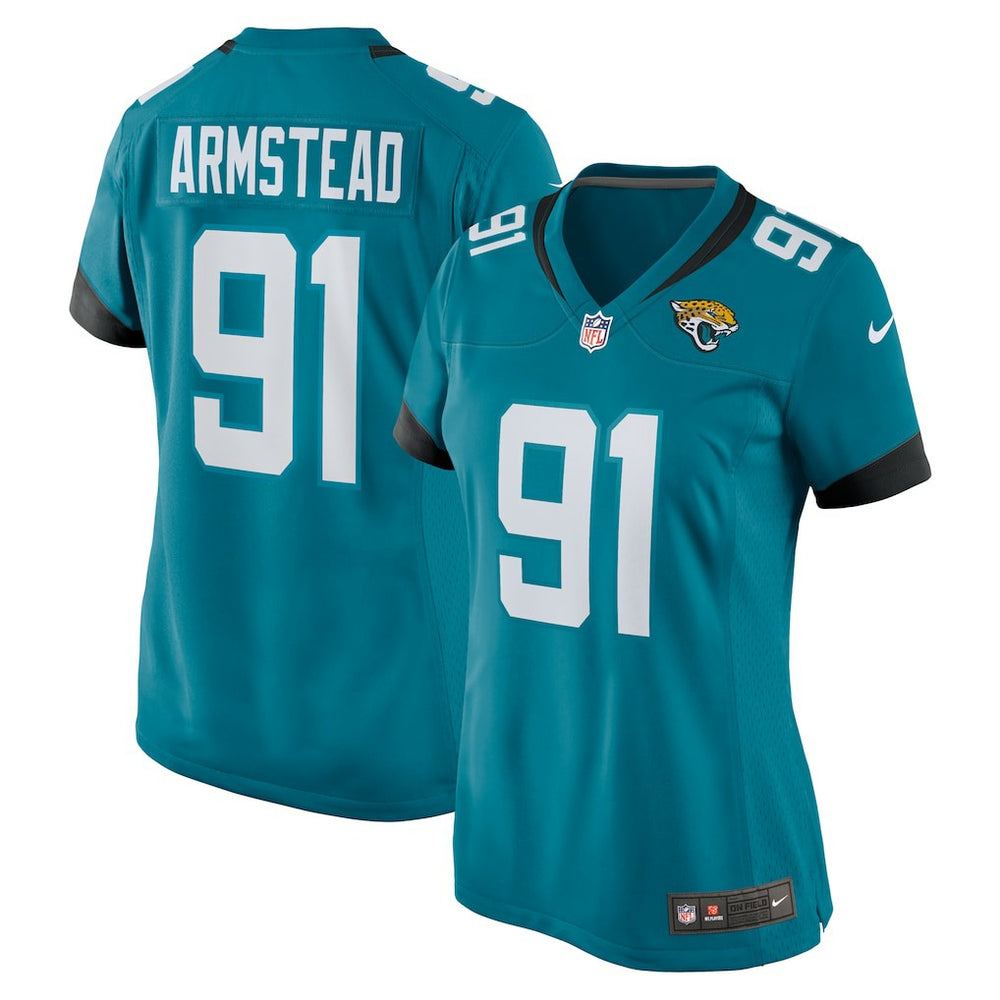 Arik Armstead Jacksonville Jaguars Women's Team Game Jersey Teal - Nike