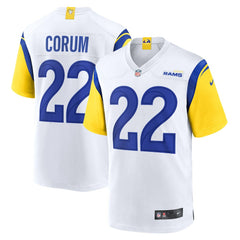 Blake Corum Los Angeles Rams Game Jersey White - Nike