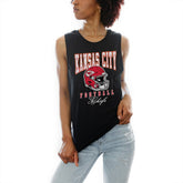 Kansas City Chiefs Gameday Couture Women's Preseason Opener Racerback Tank Top Black - NFL