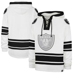 Las Vegas Raiders '47 After Image Superior Lacer with Hood White - 47 brand