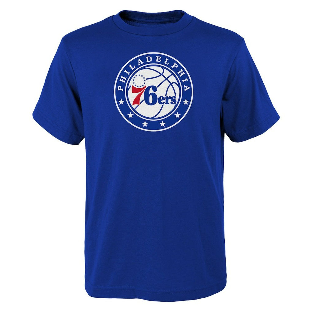 NBA - Philadelphia 76ers Outerstuff Youth Primary Logo T-Shirt - Royal