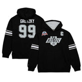 Wayne Gretzky Los Angeles Kings - Mitchell & Ness 1993 Name & Number Premium Pullover Hoodie Black