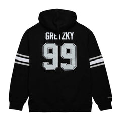 Wayne Gretzky Los Angeles Kings - Mitchell & Ness 1993 Name & Number Premium Pullover Hoodie Black