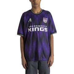 NBA - Sacramento Kings Authmade x NBA Soccer Kit Fashion Jersey - Purple