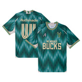 NBA - Milwaukee Bucks Authmade x NBA Soccer Kit Fashion Jersey - Green