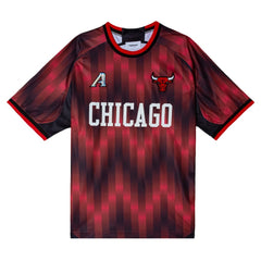 NBA - Chicago Bulls Authmade x NBA Soccer Kit Fashion Jersey - Red