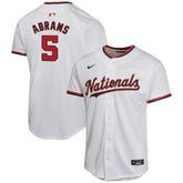CJ Abrams Washington Nationals Nike Youth Home Game Player Jersey Near Me