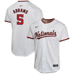CJ Abrams Washington Nationals Nike Youth Home Game Player Jersey Near Me