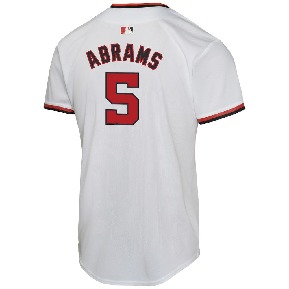CJ Abrams Washington Nationals Nike Youth Home Game Player Jersey - White | MLB Jerseys