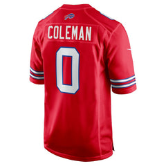 Keon Coleman Buffalo Bills Alternate Game Jersey Red - Nike