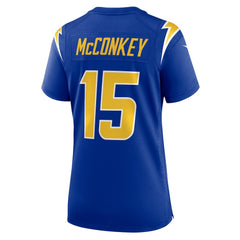 Ladd McConkey Los Angeles Chargers Women's Alternate Game Jersey Royal - Nike