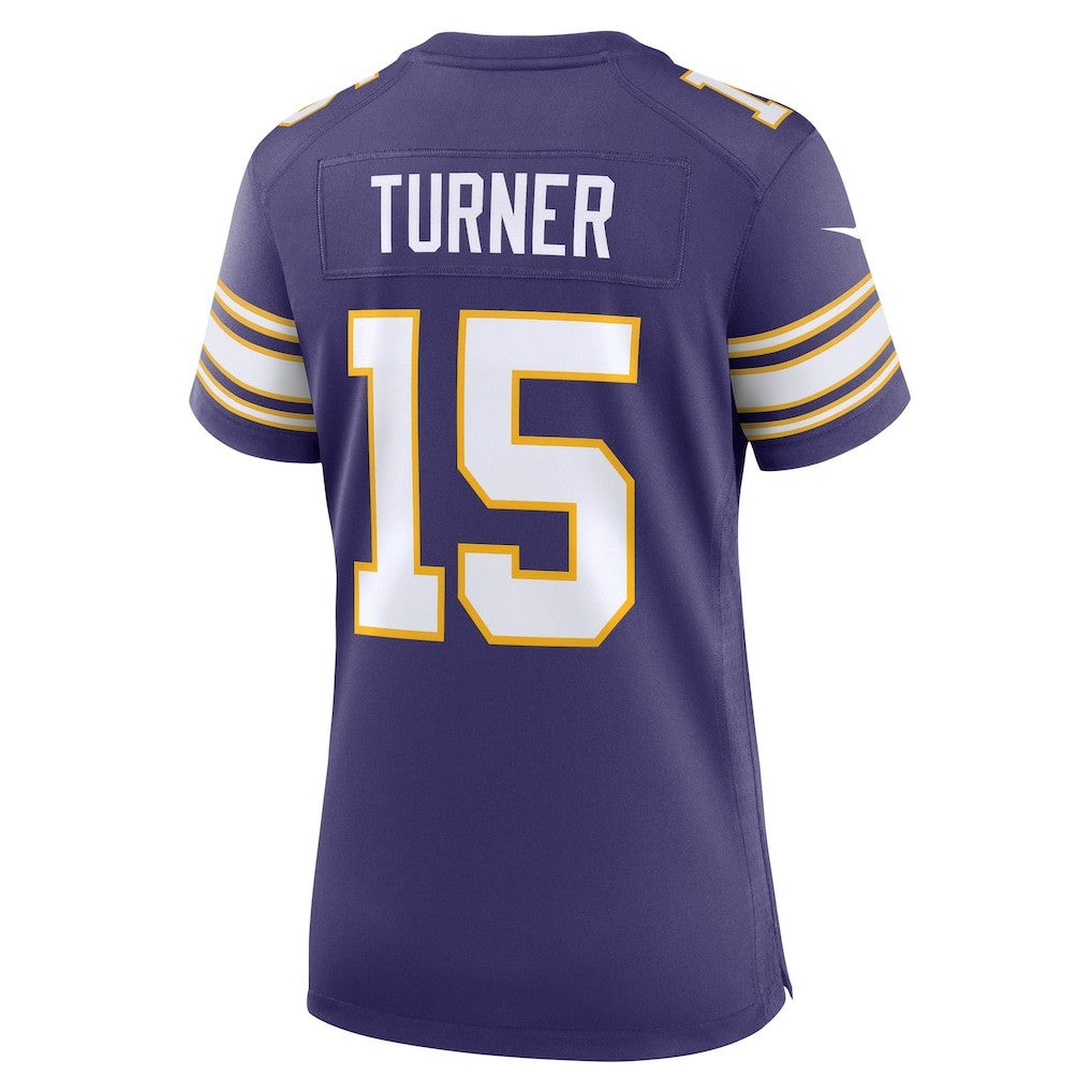 Dallas Turner Minnesota Vikings Women's Alternate Game Jersey - Purple | NFL Jerseys