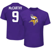 J.J. McCarthy Minnesota Vikings Big & Tall Name & Number T-Shirt Purple - Fanatics