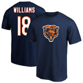 Caleb Williams Chicago Bears Big & Tall Player Name & Number T-Shirt Navy - Fanatics