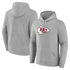 Kansas City Chiefs Deliver Fleece Pullover Hoodie Heather Gray - Fanatics