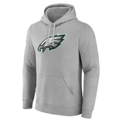 Philadelphia Eagles Deliver Fleece Pullover Hoodie Heather Gray - Fanatics