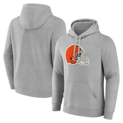 Cleveland Browns Deliver Fleece Pullover Hoodie Heather Gray - Fanatics