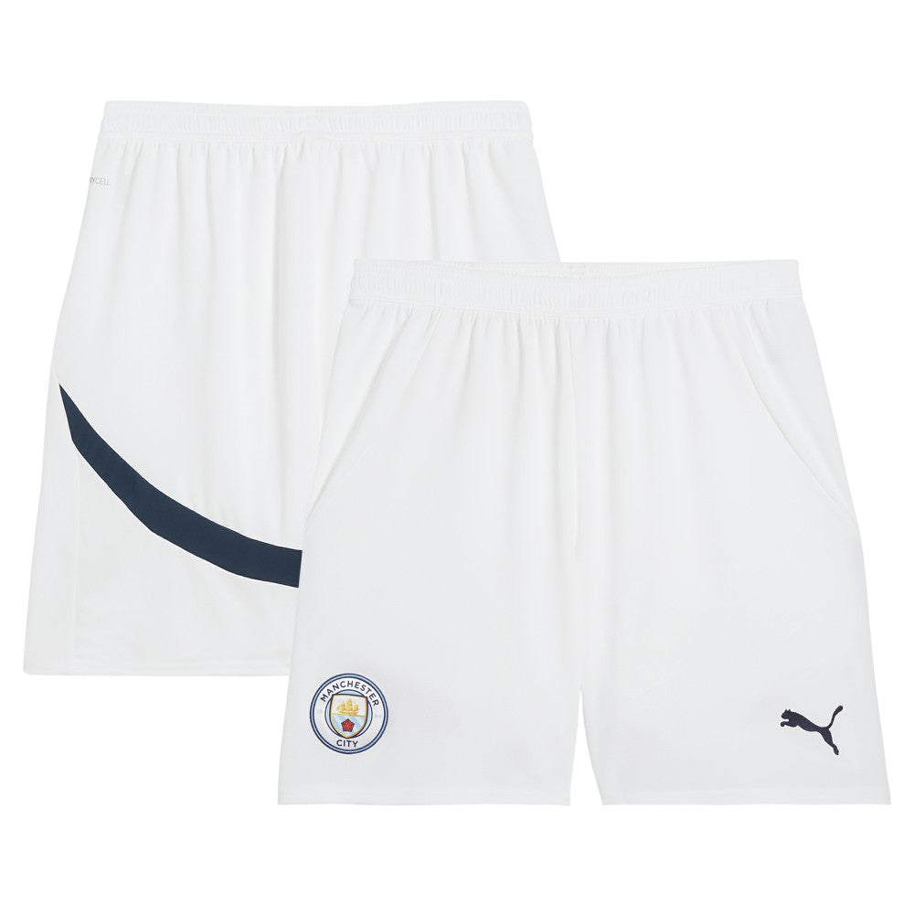 Puma Manchester City 2024/25 dryCELL Home Replica Shorts - White