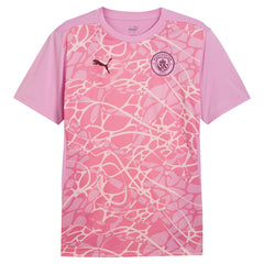 Puma Manchester City 2024/25 Pre-Match Jerseys - Pink